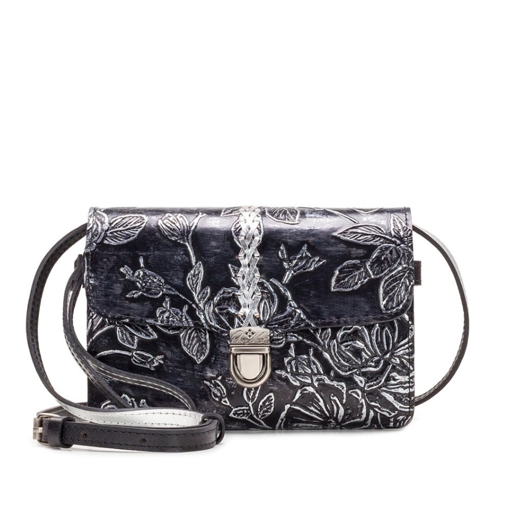 🆕🏷 Patricia Nash Crossbody: Bark Leaves 🍁